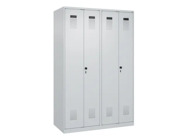 locker voor scheiding van kleding,HxBxD 1850x1200x500mm,4vak
