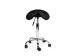 OUTLET Zadelkruk Office medium harde wielen zwart