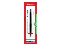 Vulpotlood Aristo Geo Pen 0,7mm zwart op eco blister