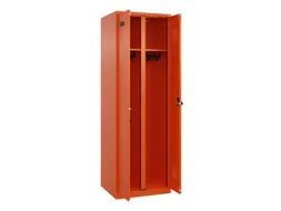 locker voor scheiding van kleding,HxBxD 1850x600x500mm,2vak