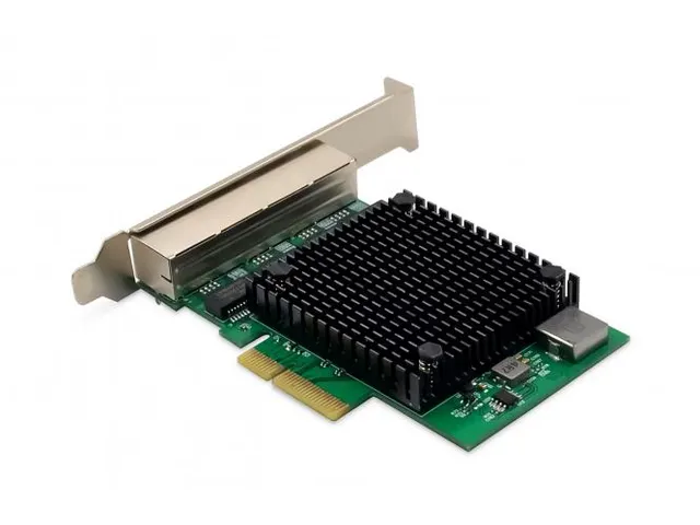 4-poorts 2,5 Gigabit Ethernet-netwerkkaart RJ45 PCI Express