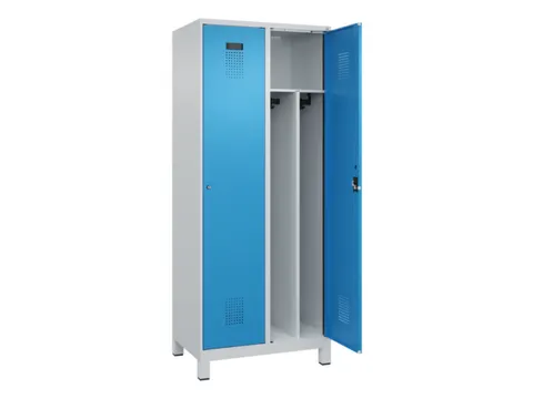 locker voor scheiding van kleding,HxBxD 1950x800x500mm,2vak