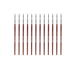 Penseel Kangaro Serie 120 rond Nr. 5 geitenhaar doos 12 stuks