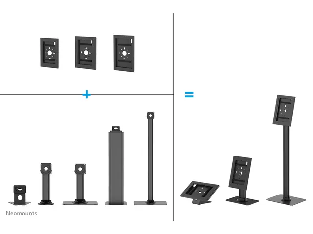 Neomounts DS15-631BL1 Tablet standaard bureau - 75° kantelbaar - 90°