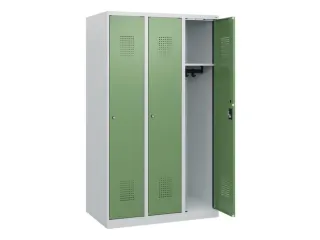 schoollocker,HxBxD 1530x900x500mm,3vak,vak B 300mm,cil.-slot - 1