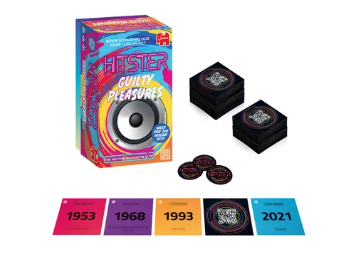 Jumbo Muziekspel Hitster Guilty Pleasure 16+