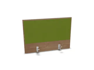 opzetpaneel,v. bureau,aanbouw achter,B 800mm,NT-cherry,BN7048-groen - 1