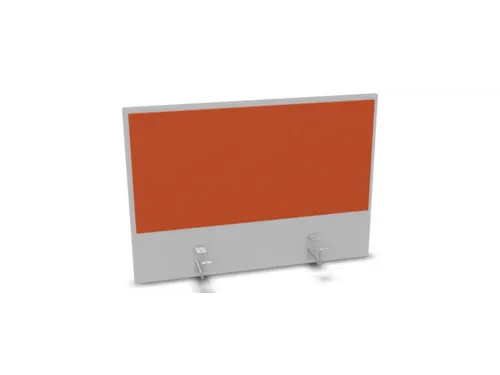 opzetpaneel bureau aanbouw achter MP-lichtgrijs BN3012-oranje 800mm