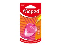 Maped I-Gloo potloodslijper NEON met opvangbakje 1-gaats Assorti