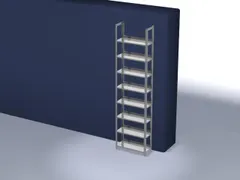 dossierstelling,grondveld,HxBxD 2900x750x300mm,vaklast 60kg