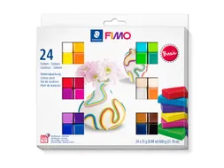 Boetseerklei Fimo soft set colour pak à 24 kleuren