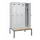 locker met bank,voor scheiding van kleding,HxBxD 2120x1200x815mm,4vak