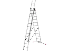 multifunctionele telescoopladder,3x12,sporten,balk L 8,07m,aluminium