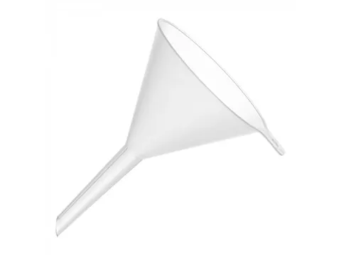 Emga Trechter kunststof 10cm Transparant PP