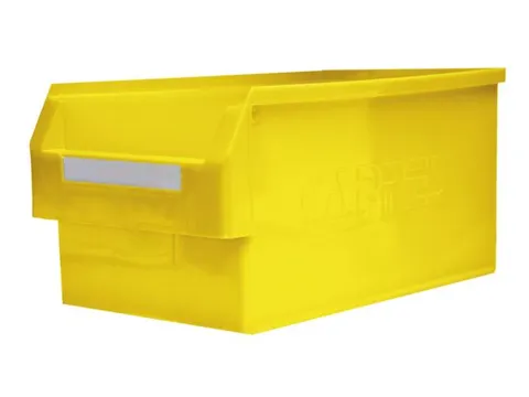 Magazijnbakken Pe Hxbxd 250X300X500/450Mm Geel