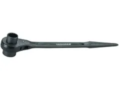 GEDORE 29 19X22 Staalconstructie ratel,dubbele zeskant 19x22mm