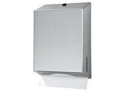 Handdoekdispenser Euro Products universeel groot zilver 438190