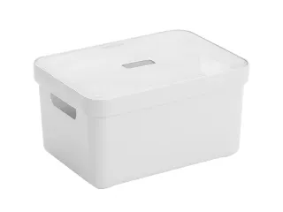 Sigma Home opbergbox 13L wit - 35x24,6x18,3cm - 5