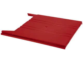 wandsorteerder,opbergvak,v. 9,HxBxD 15x240x302mm,plank(en) ABS,rood - 2
