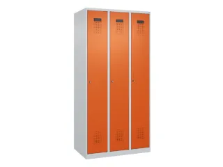 locker voor scheiding van kleding,HxBxD 1850x900x500mm,3vak - 2