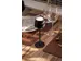 Lampe de table Securit MonteCarlo LED rechargeable dimmable noir