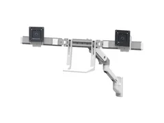 Hx Wall Dual Monitor Arm White