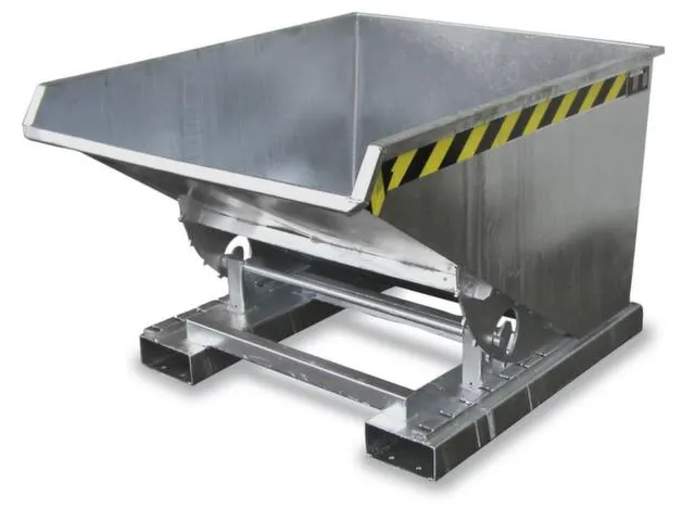 Kiepbak Hxbxd 835x770x1260mm 0.30m³ Afrolmechaniek Vuurverzinkt