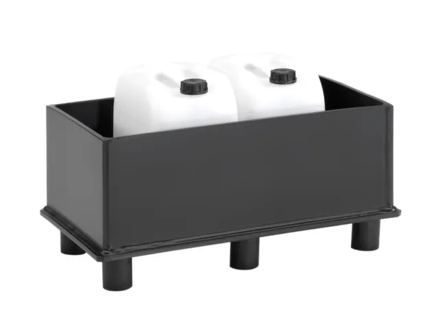 Opvangbak Hdpe 870x470x415mm V. 2x60l M. Poten Open Volume 60l