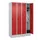locker,HxBxD 1950x1200x500mm,4vak,vak B 300mm,draaigrendel,sokkel