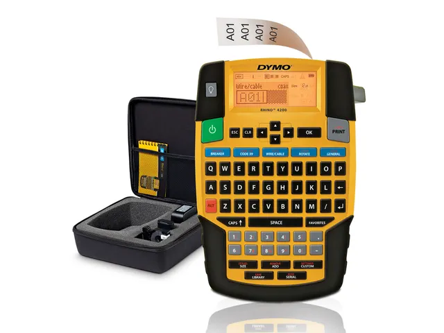 Dymo Rhino 4200 Industrieel Labelprinter QWERTY 19mm in koffer