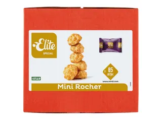 Koekjes Elite mini rocher kokosrotsje 85 stuks - 6