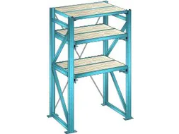 uittrekstelling voor zware lasten,HxBxD 2000x1290x860mm,vaklast 1000kg