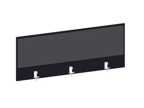 baliepaneel v. bureau aanbouw achter CC-zwart BN8010-antraciet 1200mm