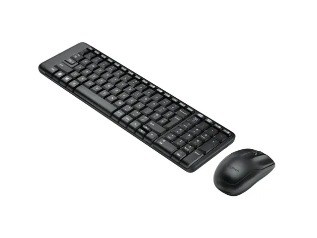 Mk220 Draadloze Toetsenbord Qwerty Us En Muiscombinatie