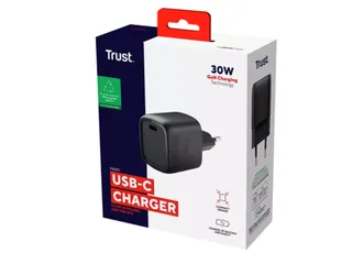 Trust Maxo USB oplader 30W GaN 25519 1x USB zwart - 5