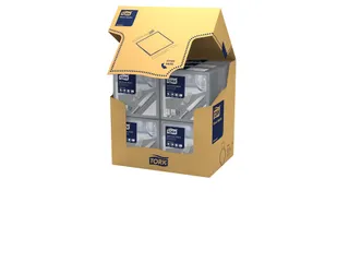Tork 477673 Soft Dinnerservet Advanced Grijs 39x39cm - 3