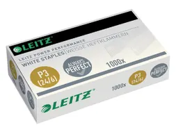 Nieten Leitz P3 24/6 wit 1000 stuks