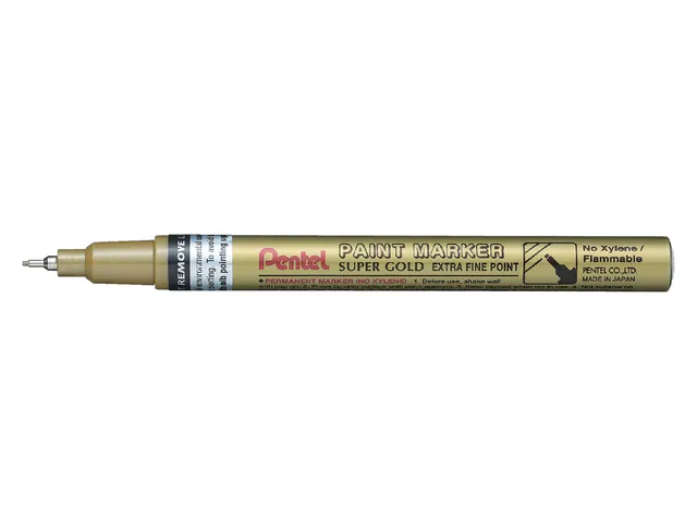 viltstift Pentel MFP10 ronde punt 0.7mm goud