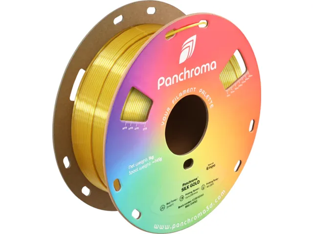 Polymaker 3D printer Filament Panchroma PLA Silk 1,75mm Goud 1kg