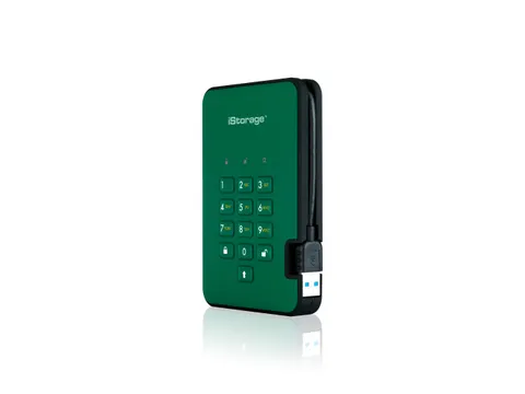 iStorage diskAshur 2, 256 GB, USB Type-A, 3.2 Gen 1 (3.1 Gen 1), 362 M