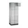 lockerkast,HxBxD 1950x620x500mm,2x6vakken,cil.-slot,sokkel