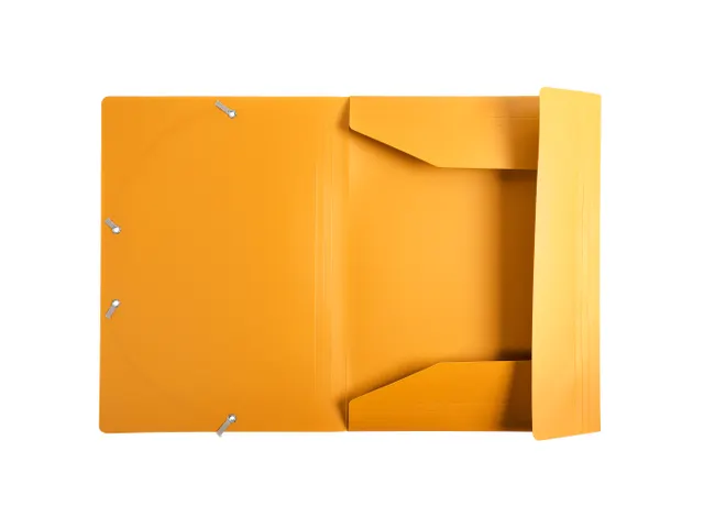 Elastomap 3 kleppen ondoorschijnende Polypropyleen 4/10de A4 Assorti