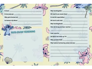 Interstat Vriendenboek Lilo Stitch 80 pagina's - 3