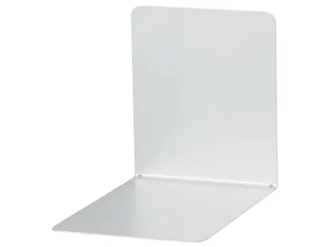 Boekensteun Staal Magneethoudend Grijs 2 Stuks