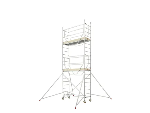 échafaudage roulant,portée H 6,25m,échafaudage H 5,47m