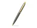 Balpen SHEAFFER VFM 9427 Glossy Light Gray met PVD Gold-Tone Trim
