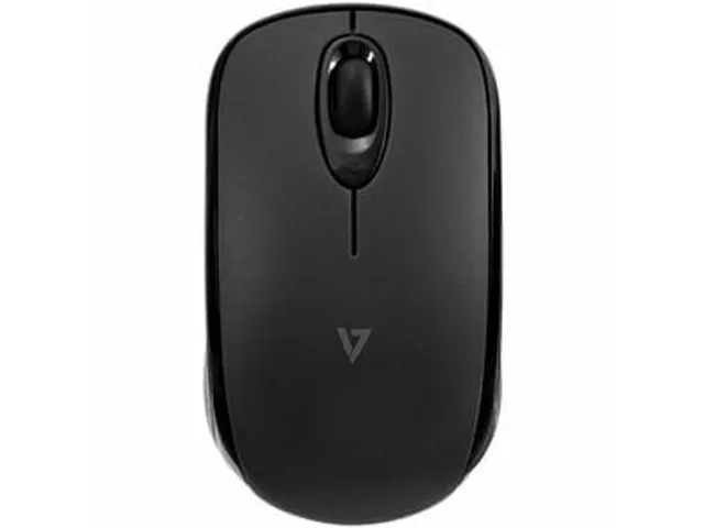 V7 MW150BT, Ambidextrous, Optisch, Bluetooth, 1000 DPI, Zwart