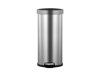 Aria pedaalemmer rond 35 Liter mat RVS - 2