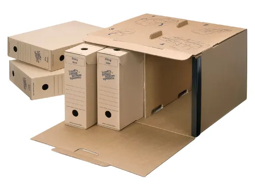 Archiefdoos Loeff Filing Box 3003 folio 345x250x80mm karton