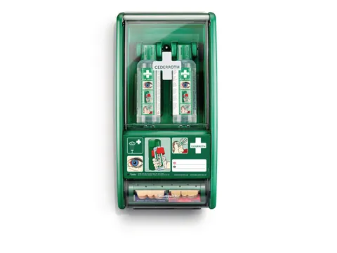 Cederroth oogdouchestation met pleisterdispenser 721500